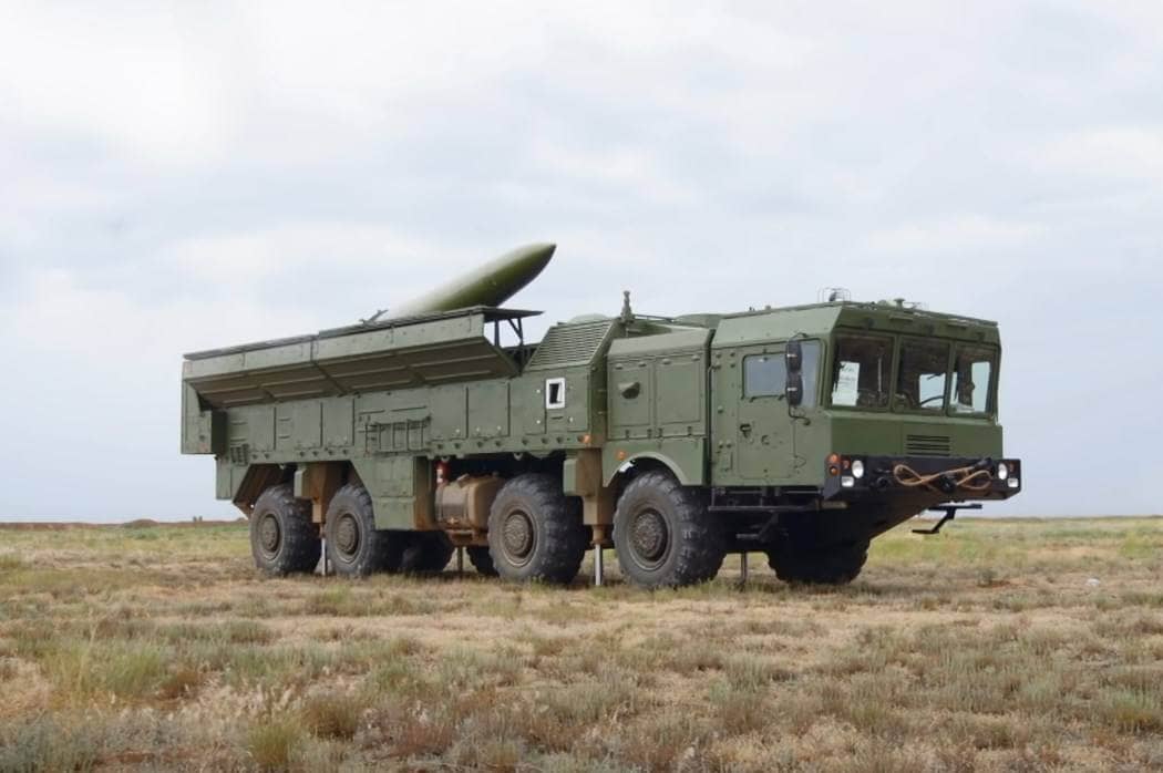 Russian armed forces launched a series of missile strikes on