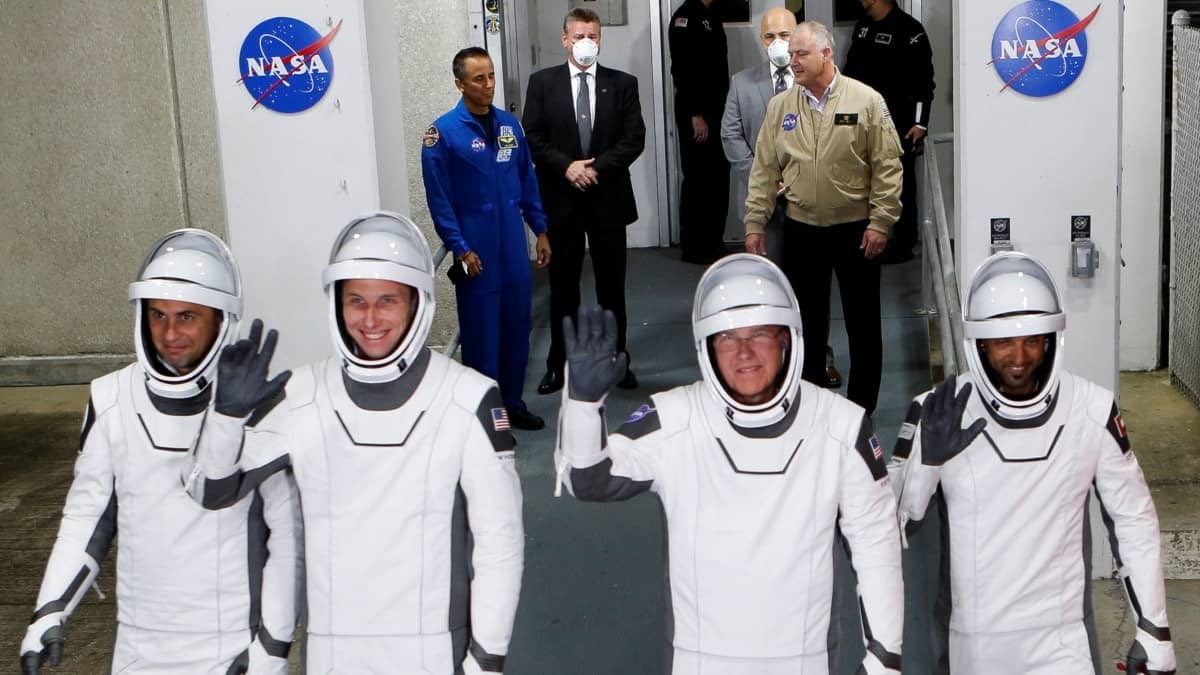 SpaceX has sent an international space crew to the ISS