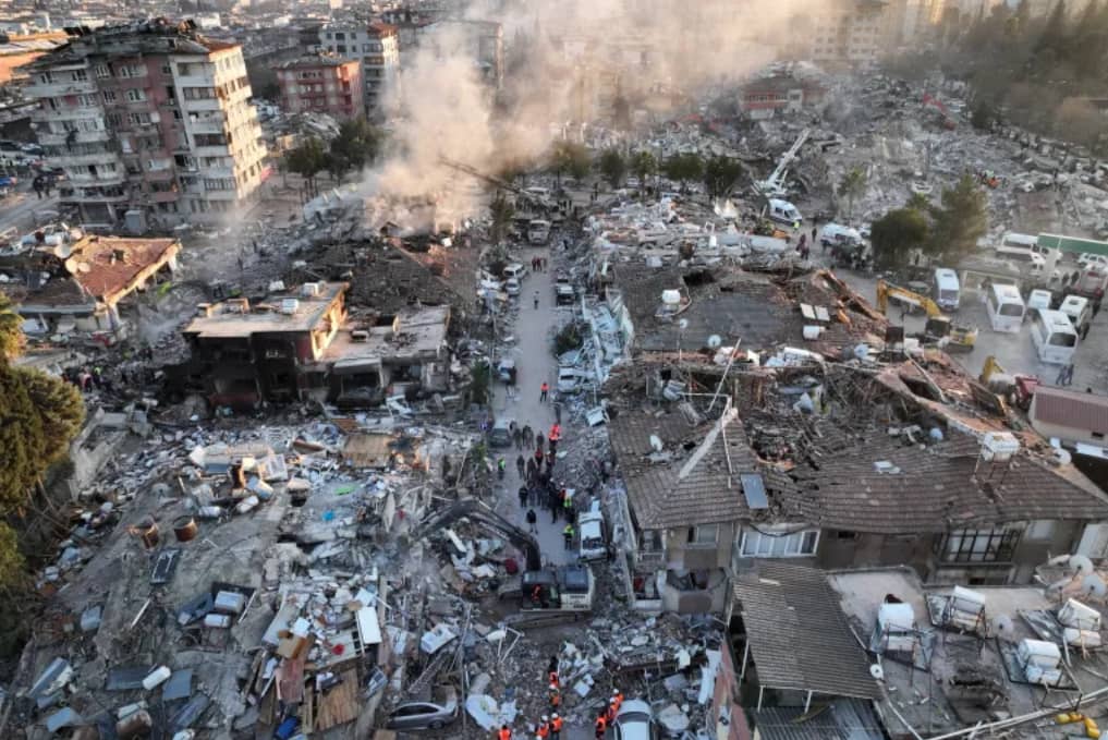 The death toll from the earthquake in Turkey has risen