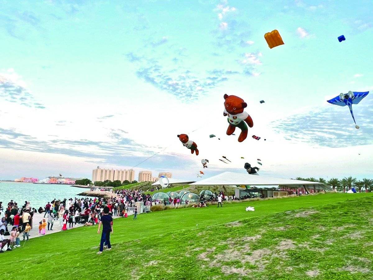 60,000 visitors to the Qatar Kite Festival