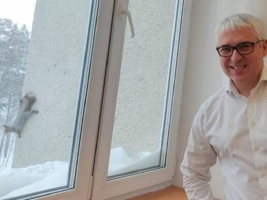 Frequent guest: a squirrel returned to the head of Noyabrsk