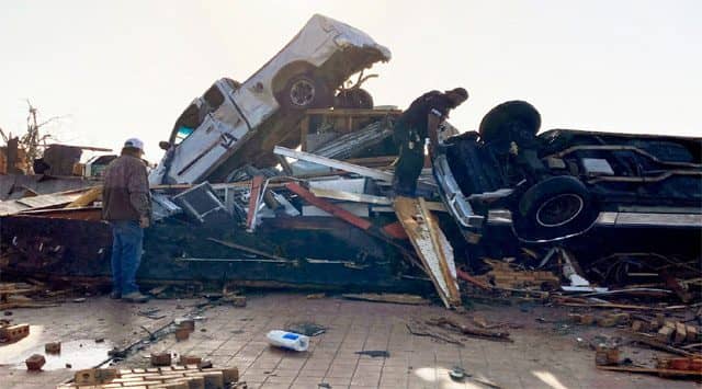 Powerful storm hit America, 26 people died