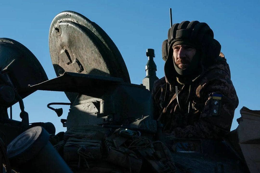 The Ukrainians themselves led their army into the