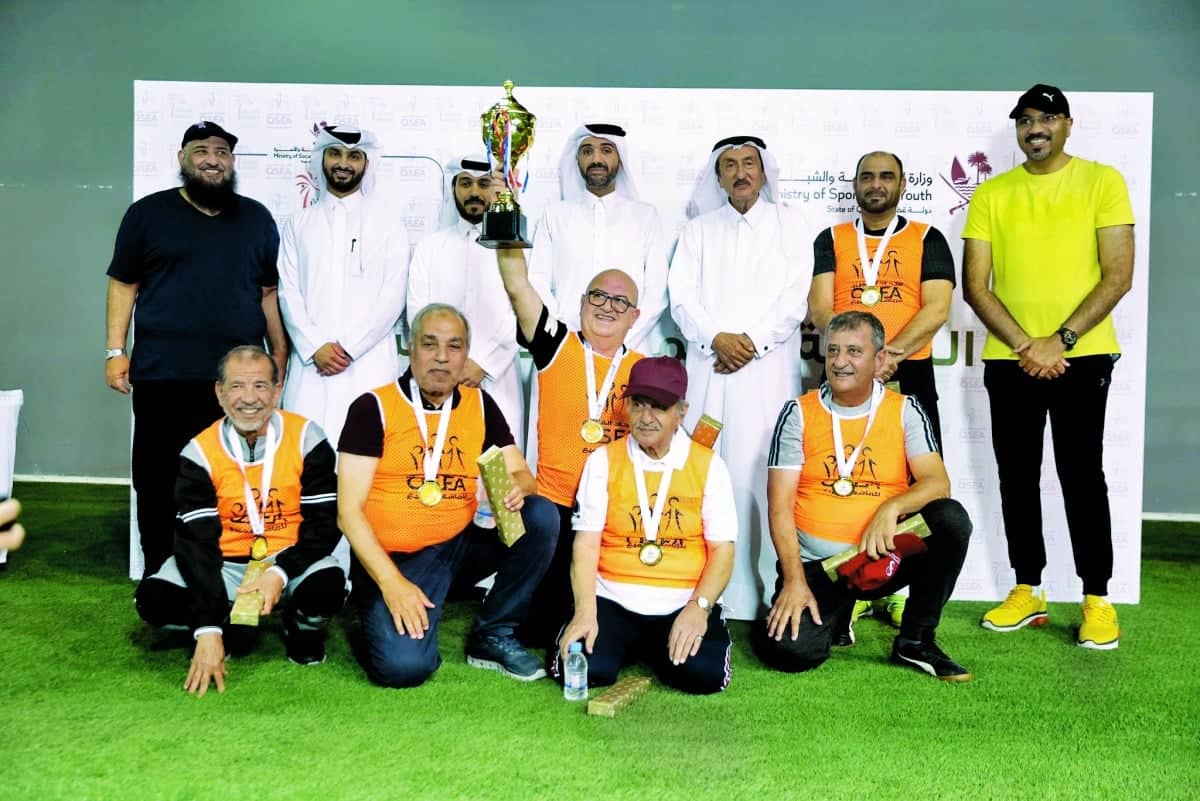 Ihsan organizes the “Football Sixes” tournament. for the elderly