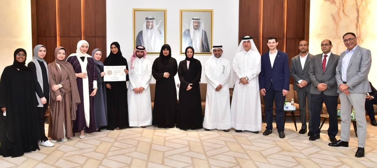 Qatar University celebrates the winners of the Fifth Youth Research Forum