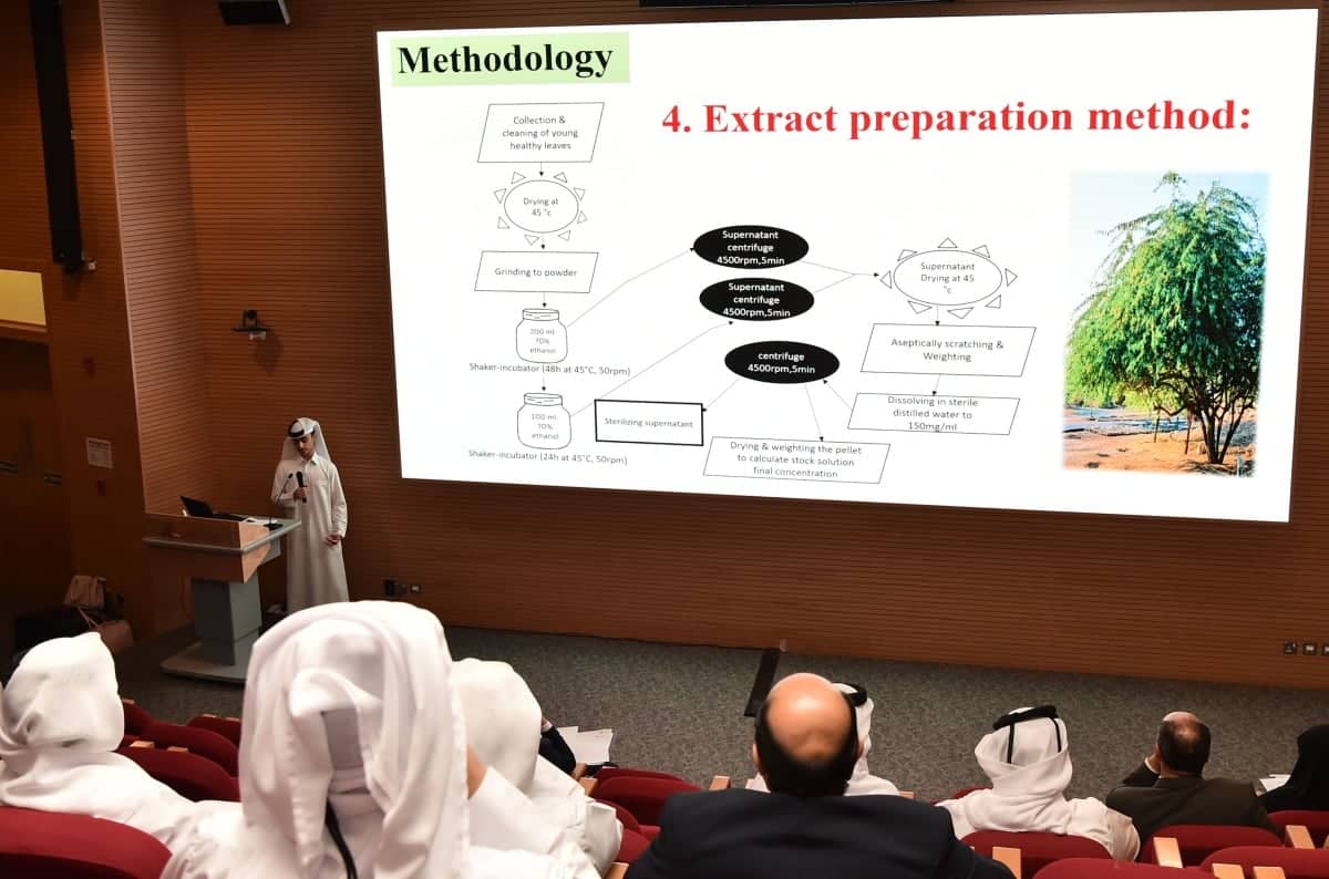 Qatar University concludes the National Program for the Promotion of Scientific Research