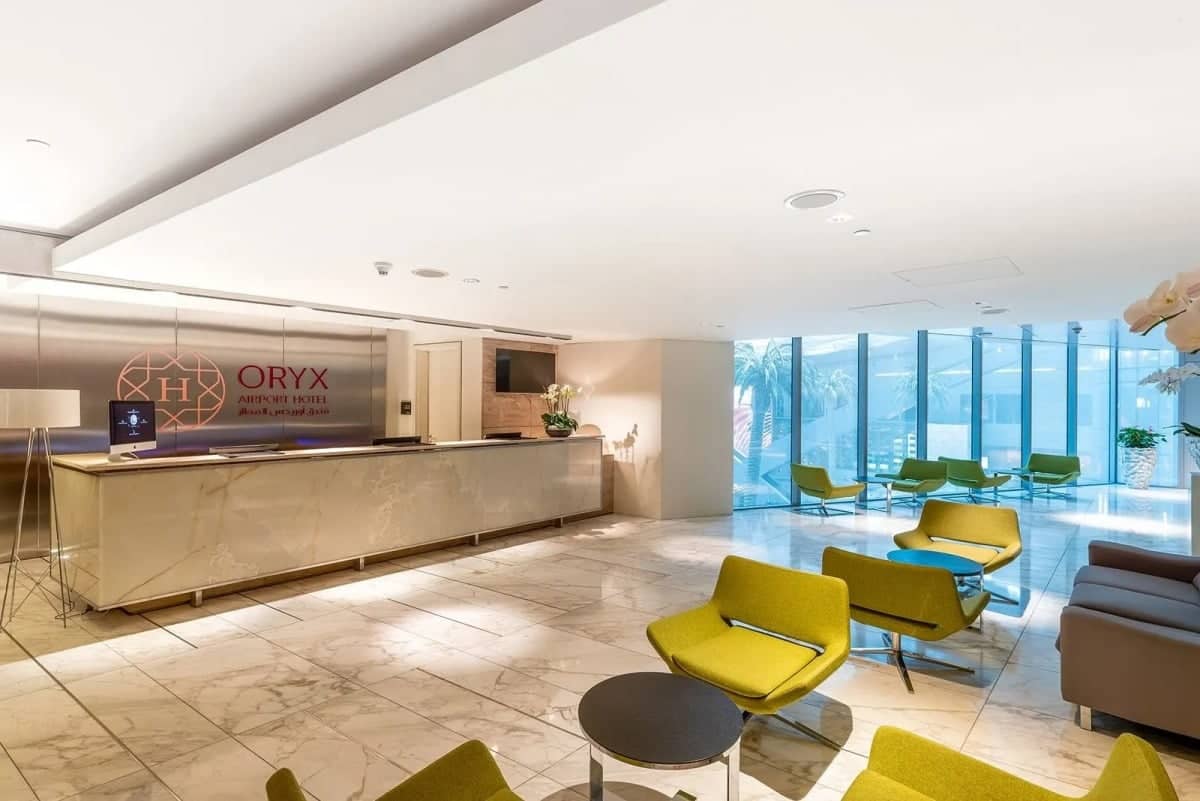 It contains 100 rooms at a price of $450 per night.. Get to know the "Oryx"  The most luxurious in the world at Hamad Airport