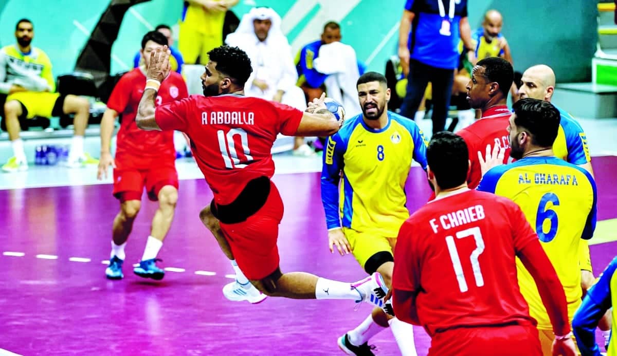 After defeating Al-Gharafa in the top of the 13th round..