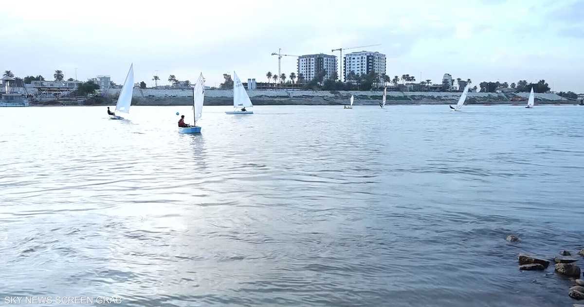 Water sports in Iraq.. Young efforts to revive it