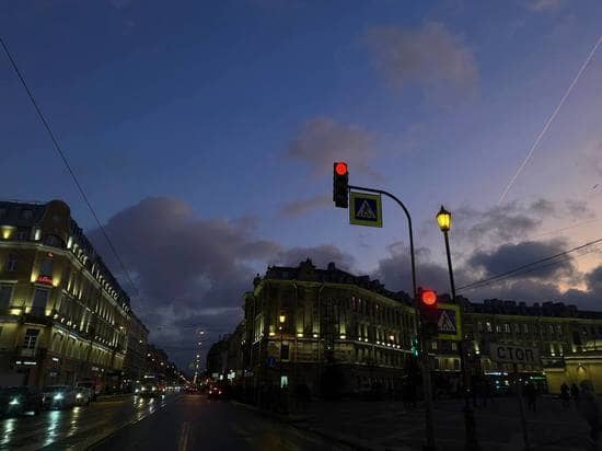 In St. Petersburg it will be cold up to +8