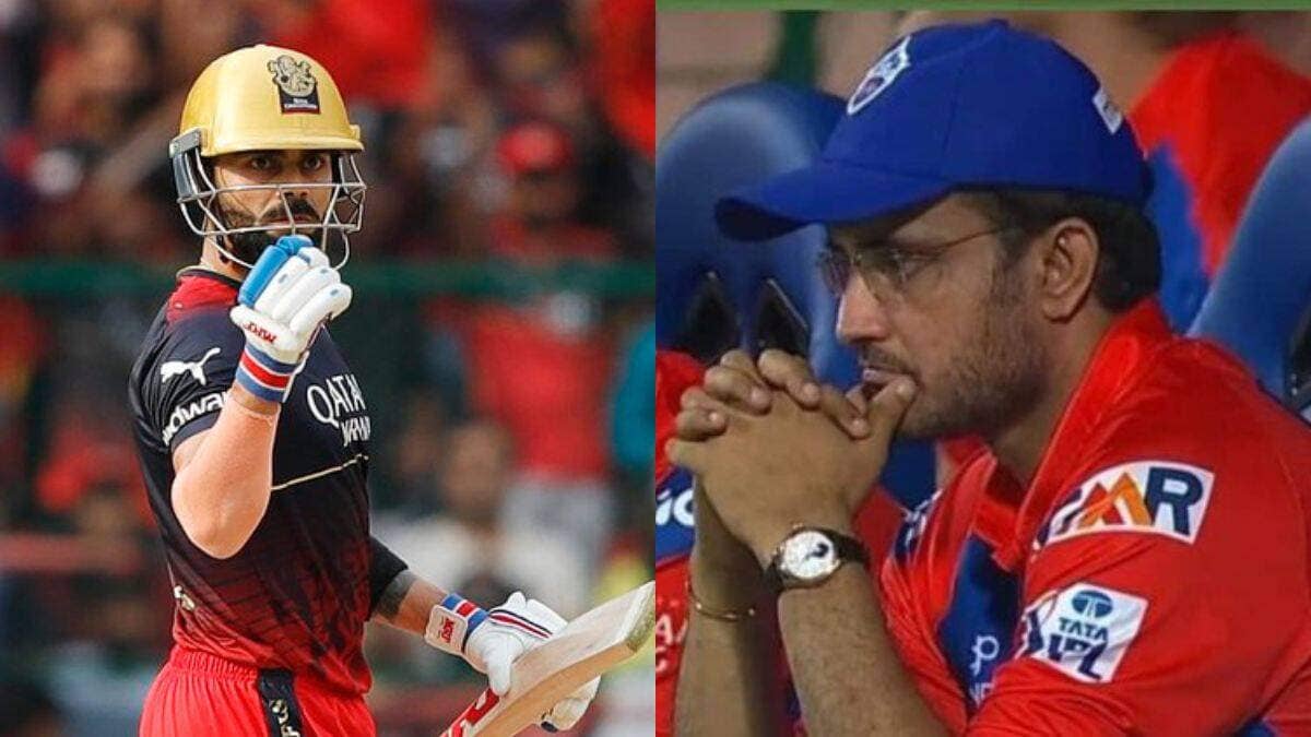 Kohli-Ganguly’s sourness was seen on the field, Virat showed attitude, Dada did not shake hands, see VIDEO