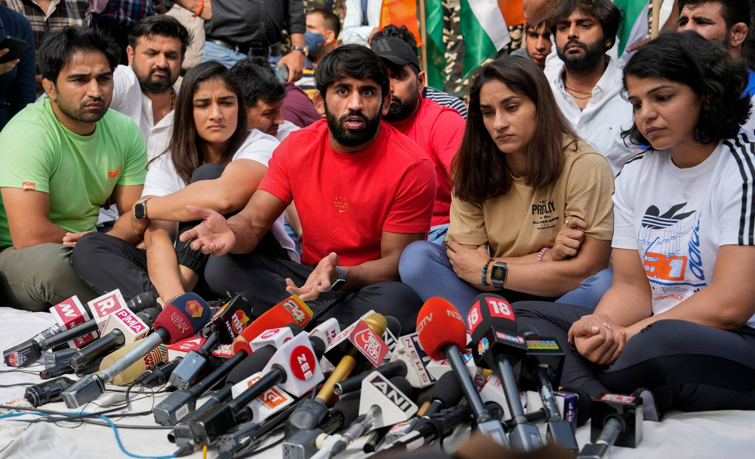 Wrestlers Protest: Today Delhi Police will file FIR against WFI Chairman Brij Bhushan Singh