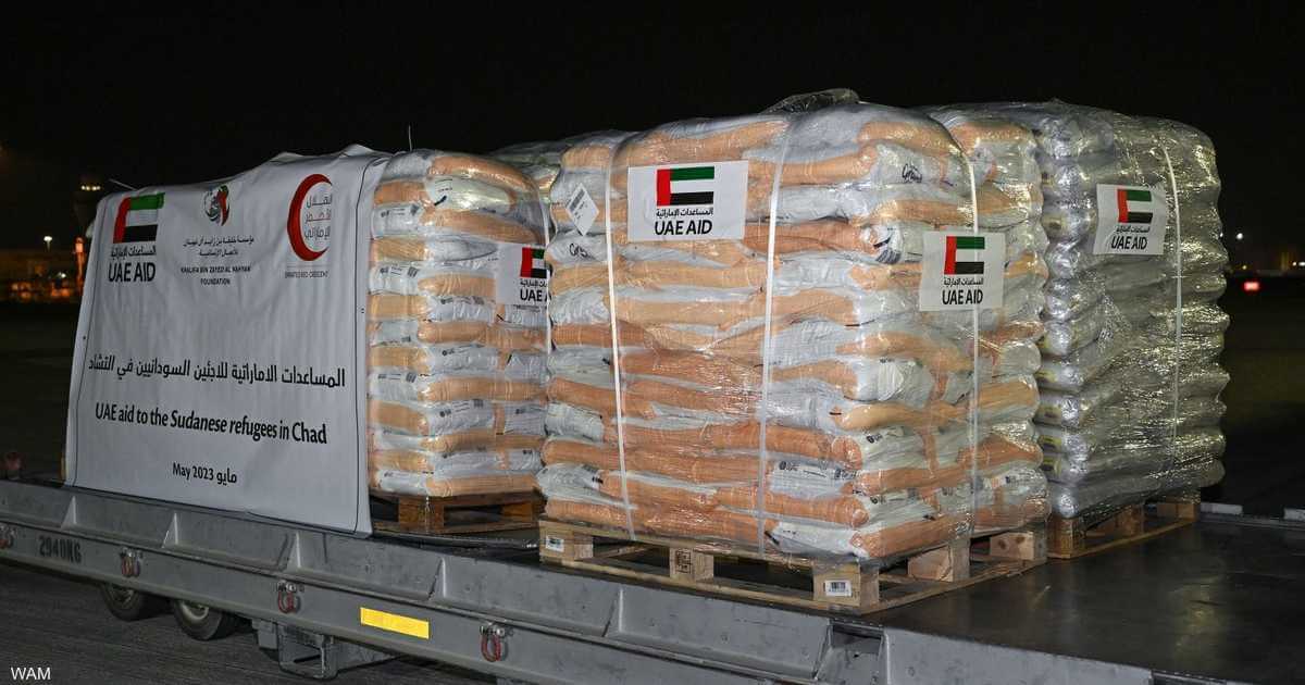 UAE sends emergency food to Sudanese refugees
