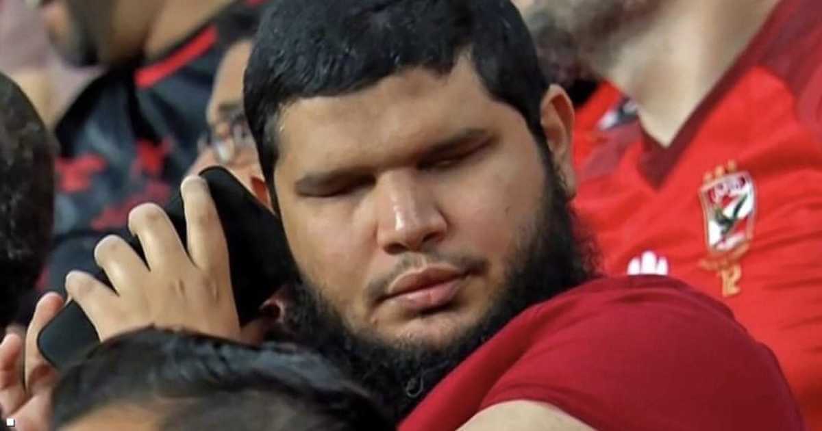 During Egyptian Super Match.. Blind Imam’s shot steals the show