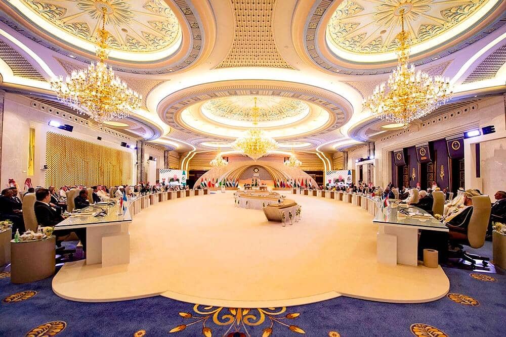 Arab countries opposed foreign interference in their internal affairs