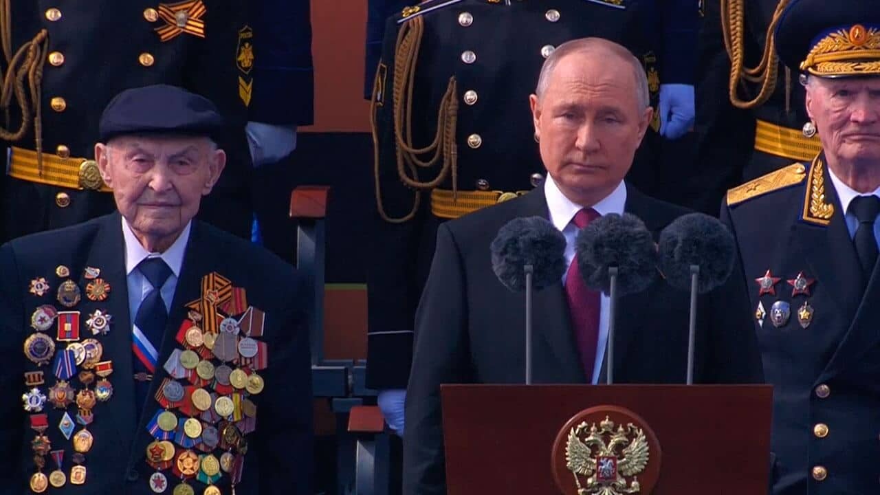 Putin said Kyiv had become a bargaining chip in the