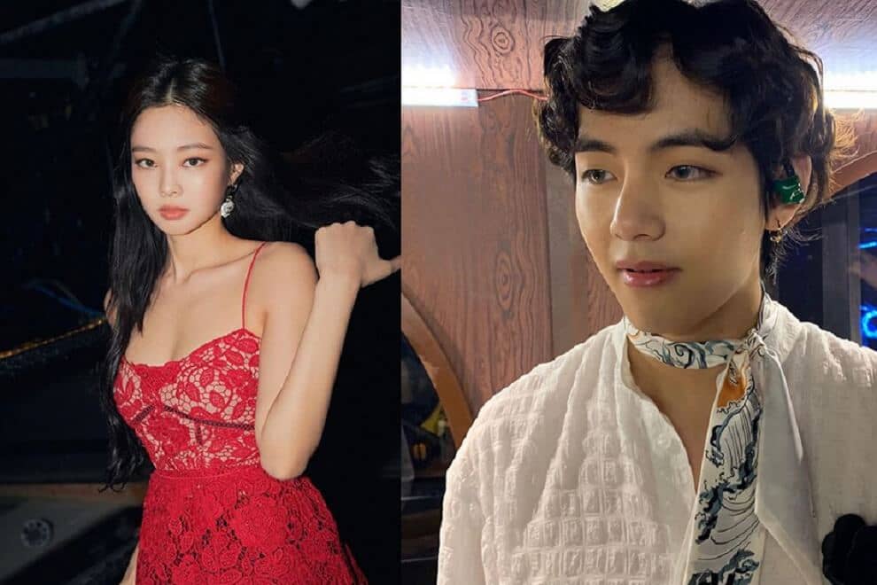 Taehyung and Jennie’s Passionate Kiss Leaked Online – Candid Pic!