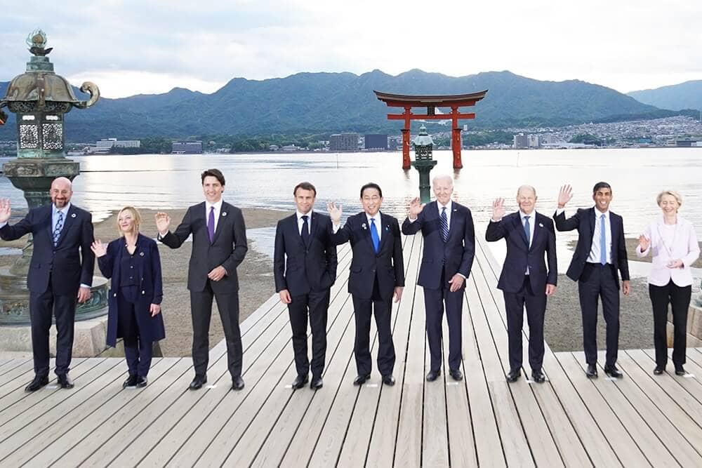 The G7 summit in Japan will discuss the conflict in