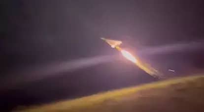 The Russian army for the first time showed the throwing