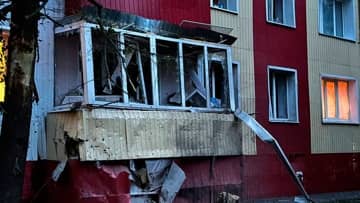 The head of the Belgorod region said he came under