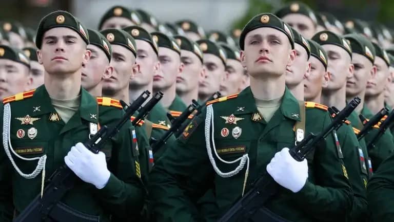 Victory Parade in Red Square