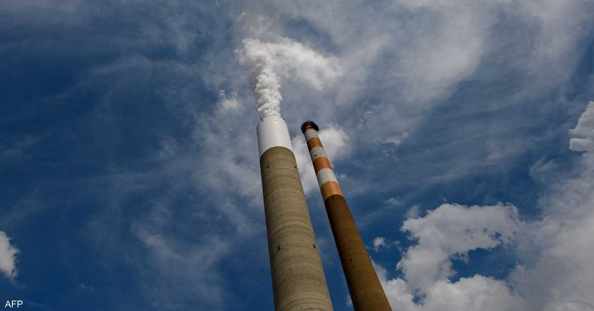 The highest level of carbon dioxide in the air in 4 million years