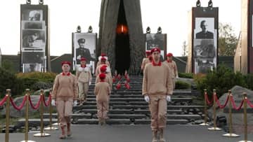 1,418 candles were lit on the walls of the Main Temple of the Armed Forces of the Russian Federation on the anniversary of the start of World War II