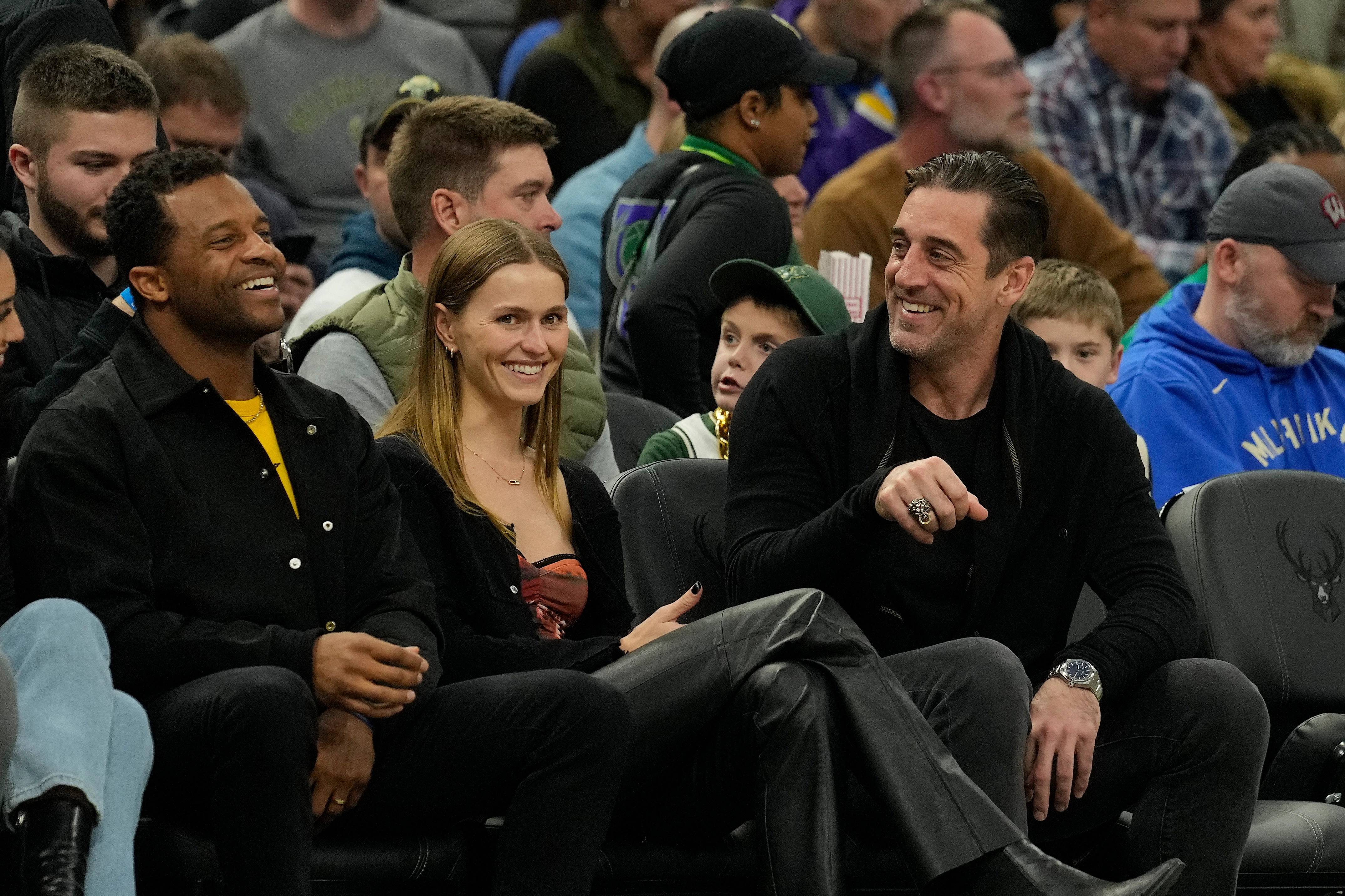 NFL Star Aaron Rodgers Sparks Romance Rumors with Premier League Heiress: Jets Quarterback Seen with Aston Villa Owner’s Daughter at Ed Sheeran Concert