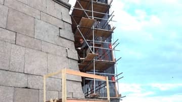 Restorers revealed the secret of the walls of the Peter and Paul Fortress