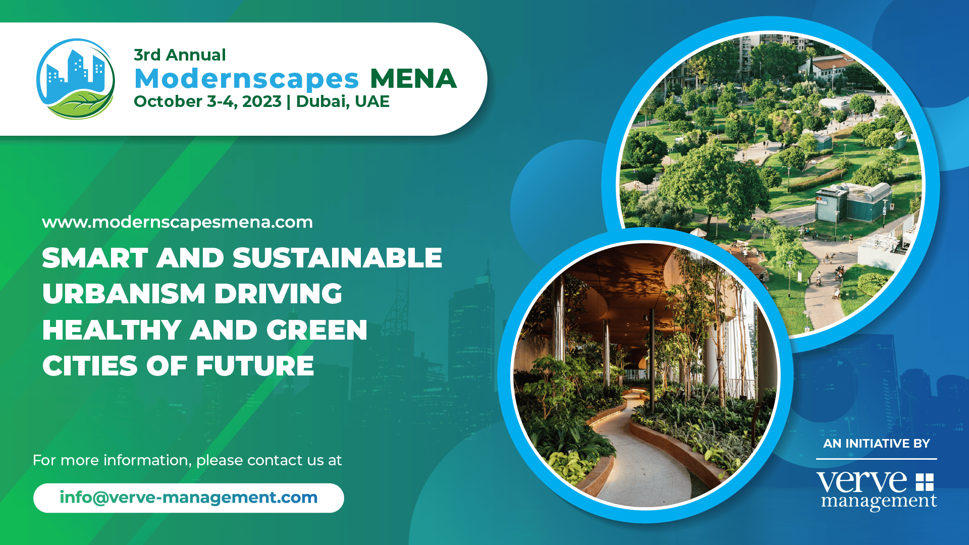 The 3rd Annual Modernscapes MENA Summit: Orienting Urbanism Towards Climate Resilience