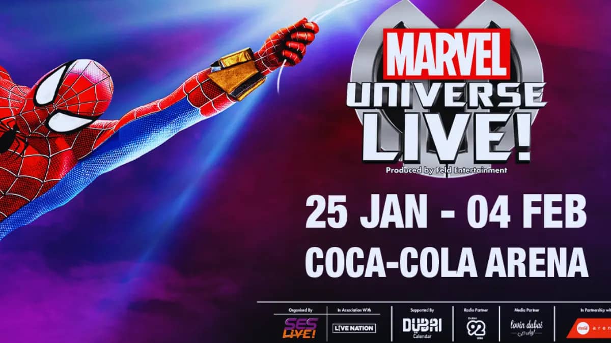 Marvel Universe Live transforms Dubai’s Coca-Cola Arena into a superhero battleground