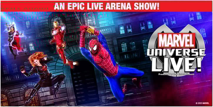 Marvel Universe Live! brings epic adventure to Dubai’s Coca-Cola Arena