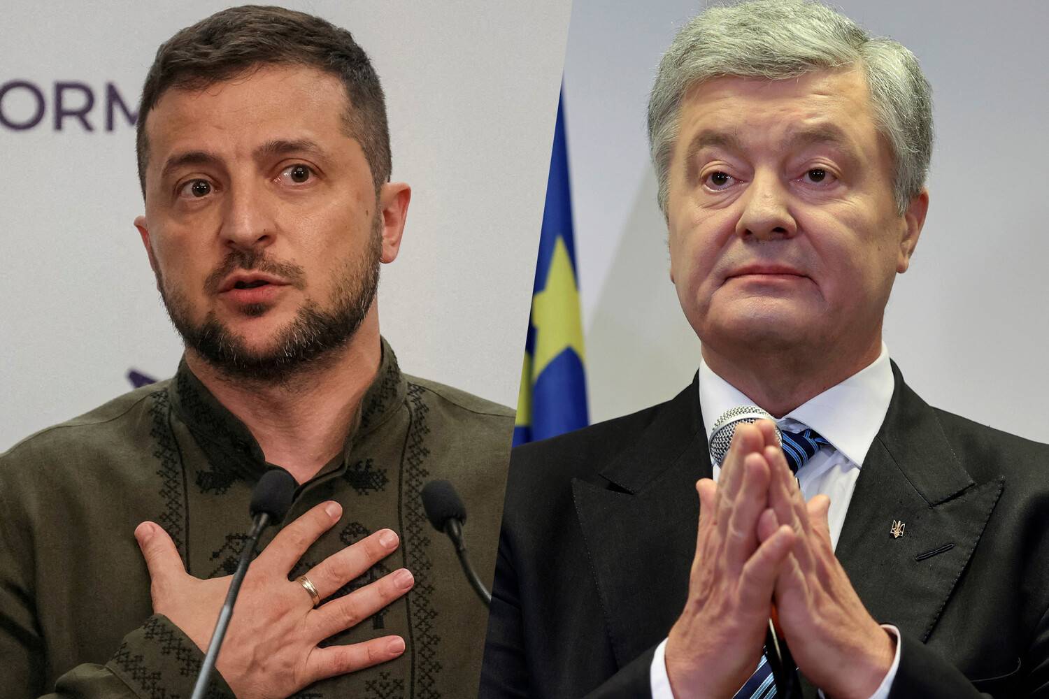 Russia puts Zelenskyy and Poroshenko on the wanted list