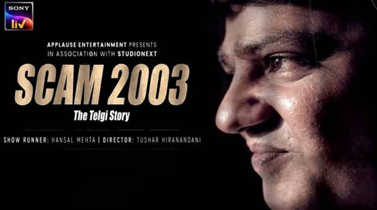 Scam 2003 cast poster SonyLIV The Telgi Story actors full list