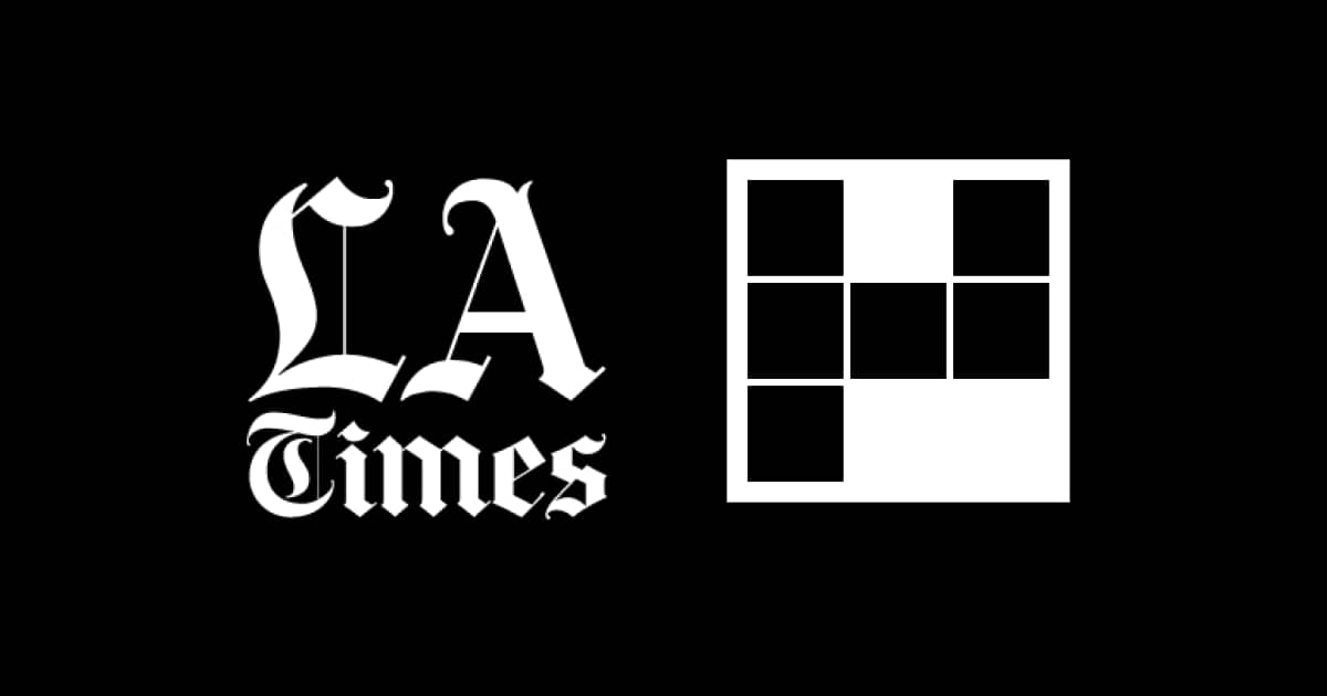 LA Times Mini Crossword, LA Times Mini Crossword Today, Today's LA Times Mini Crossword