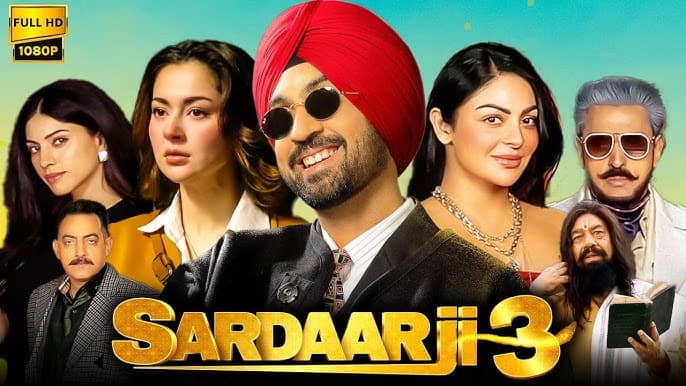 Diljit Dosanjh, Hania Aamir, Sardaar Ji 3, banned in India, Pakistani actress, Punjabi film, cross-border controversy, global box office, CBFC, Indian cinema