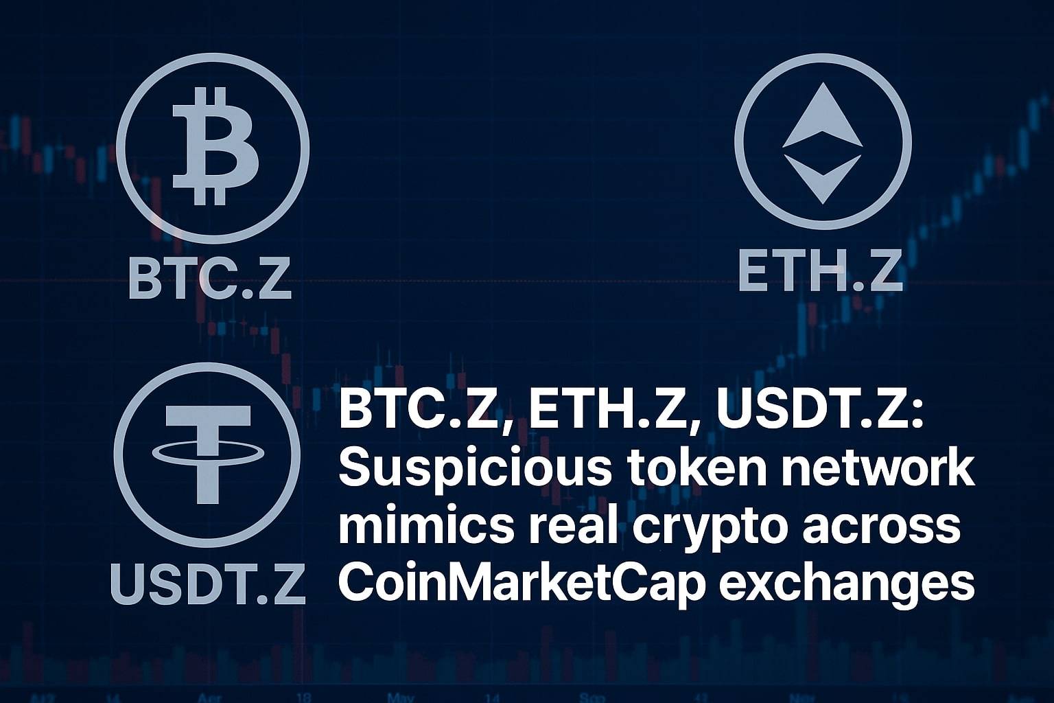 btc.z, eth.z, usdt.z, fake crypto tokens, coinmarketcap scam, suspicious crypto exchanges, crypto fraud investigation