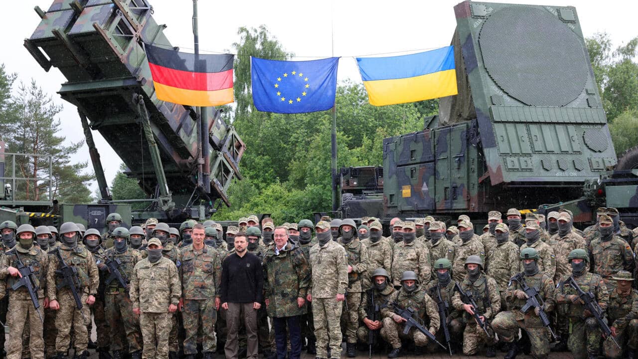 Patriot missile system, Germany, Ukraine aid, air defense, NATO systems, Russian war, German military support