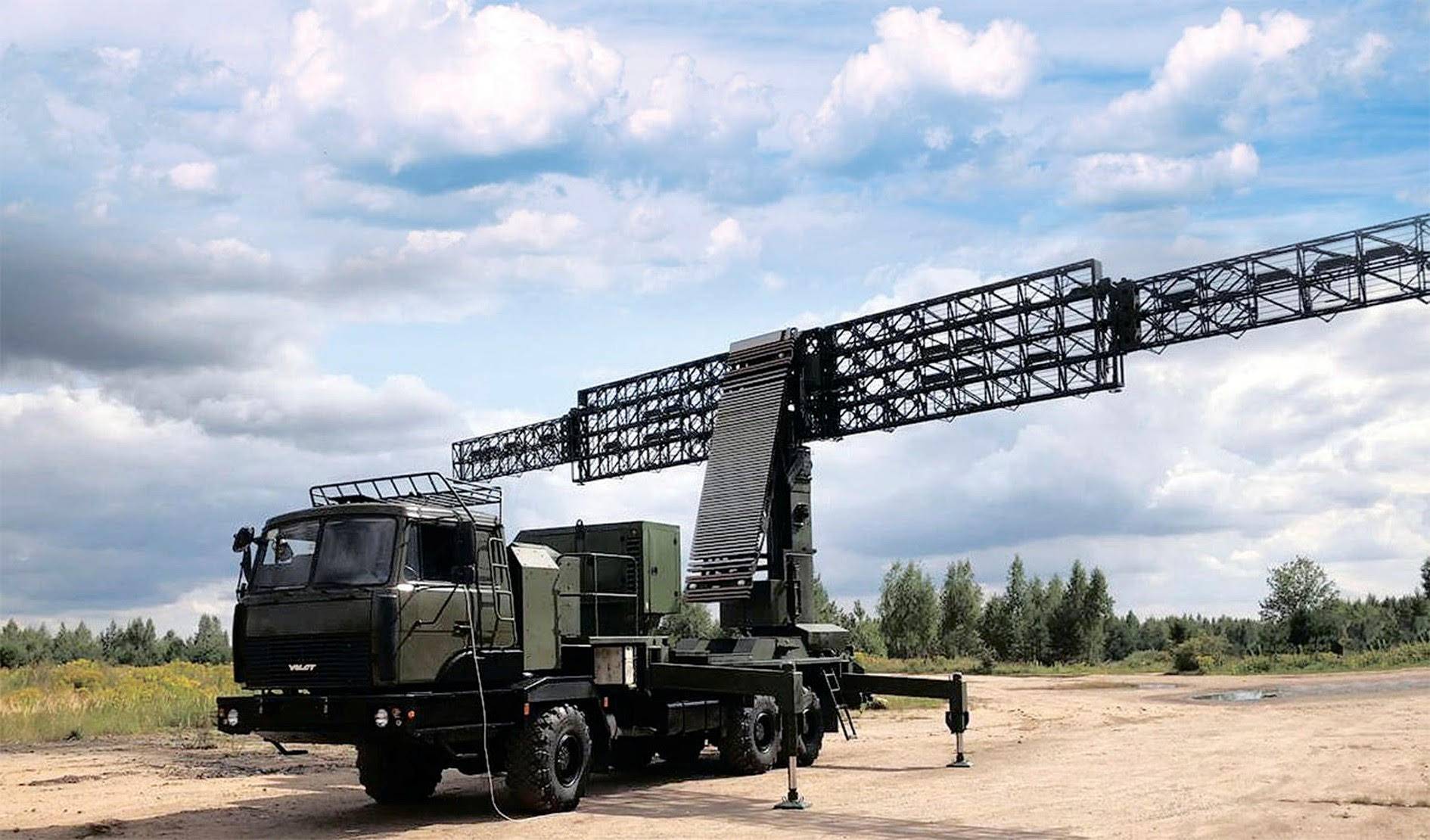 V3D radar system from Belarus designed by JSC KB Radar to detect and jam drones