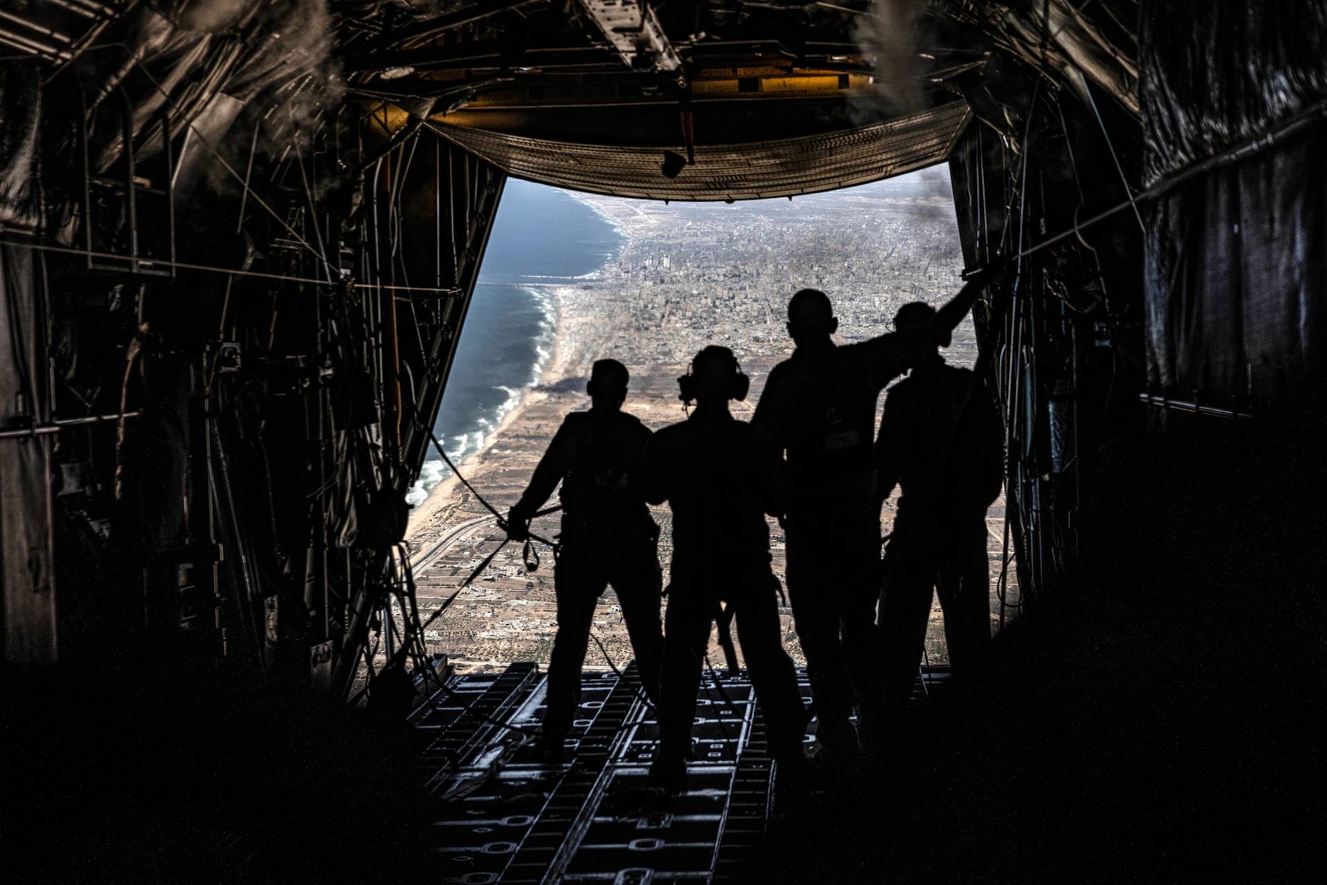 Gaza aerial view, Washington Post footage, Gaza destruction 2025, Gaza rubble, tents in Gaza, Israeli airstrikes, Gaza from above, Gaza ruins, war zone Gaza, humanitarian crisis Gaza