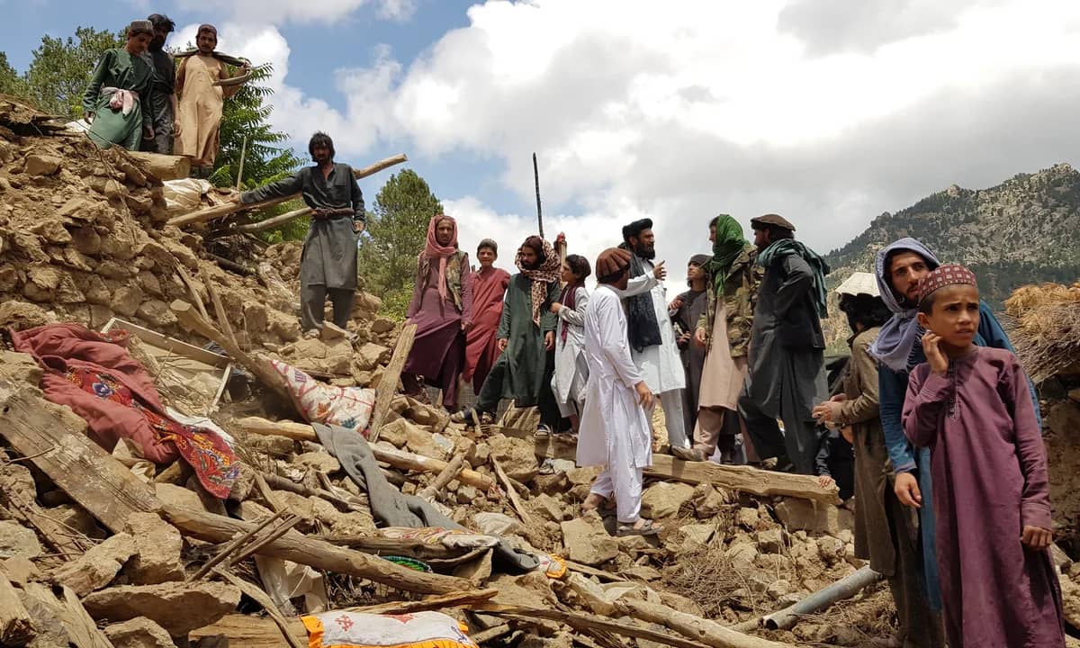 Survivors search rubble after Afghanistan earthquake as Kabul seeks urgent Russian aid