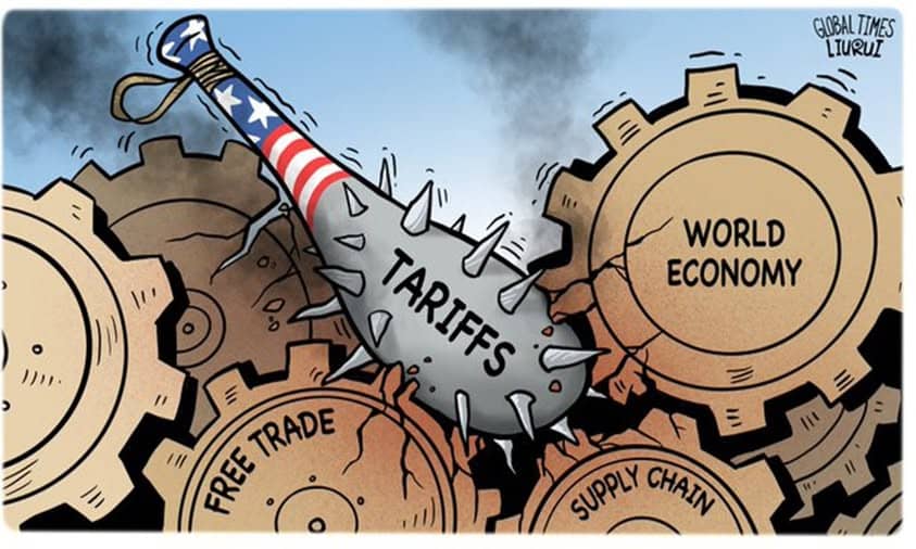 Trump reckless 100% tariffs on China and India devastate US allies and strengthen BRICS