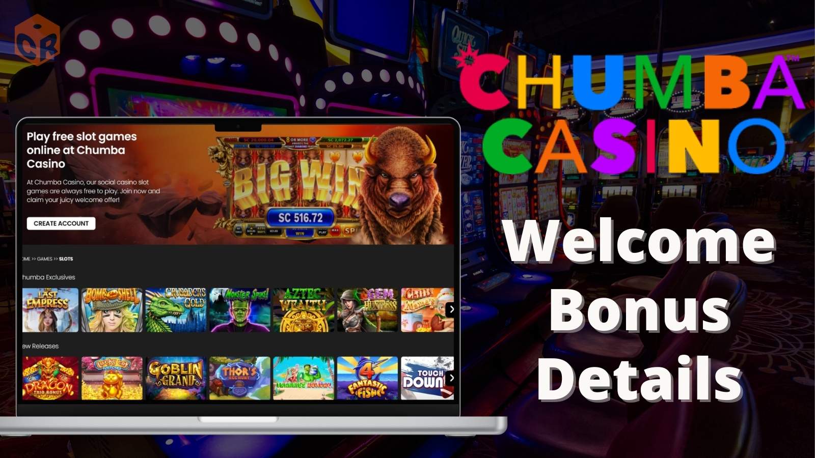 Chumba Casino bonuses, Chumba Casino promotions, Chumba Casino login bonus, Chumba Casino $1 for $60