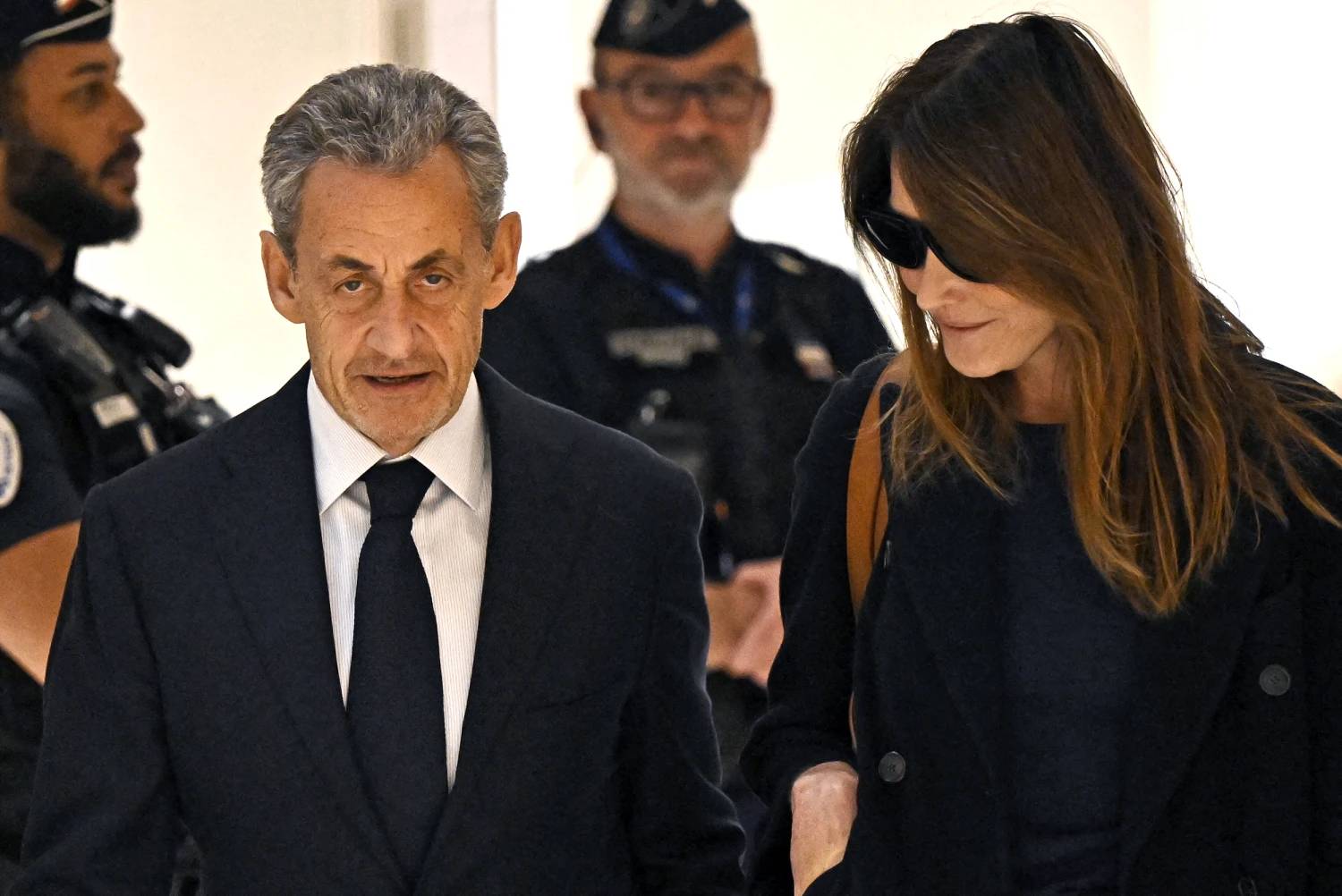Nicolas Sarkozy Leaves Paris Criminal Court After Verdict