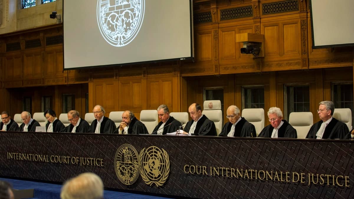 International Court of Justice at the Peace Palace in The Hague