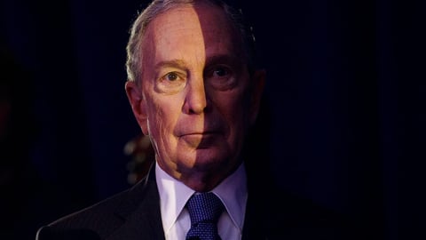 Michael Bloomberg during the 2020 Democratic presidential primary campaign
