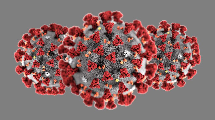 CDC 3D rendering of the novel coronavirus 2020