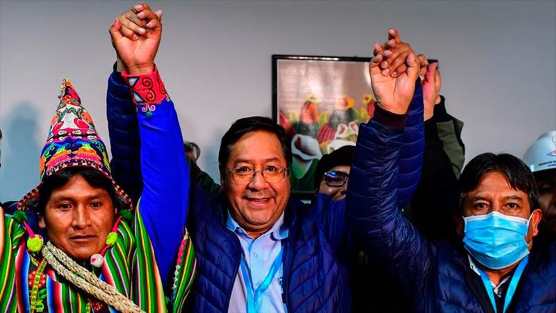 Luis Arce won the Bolivian presidential elections