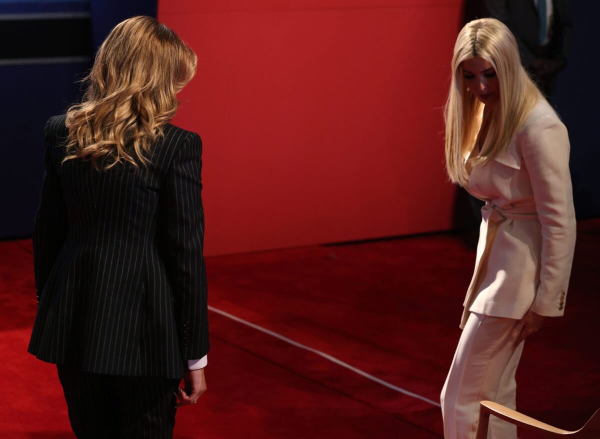 Biden-Trump debate night - Ivanka-melania trump