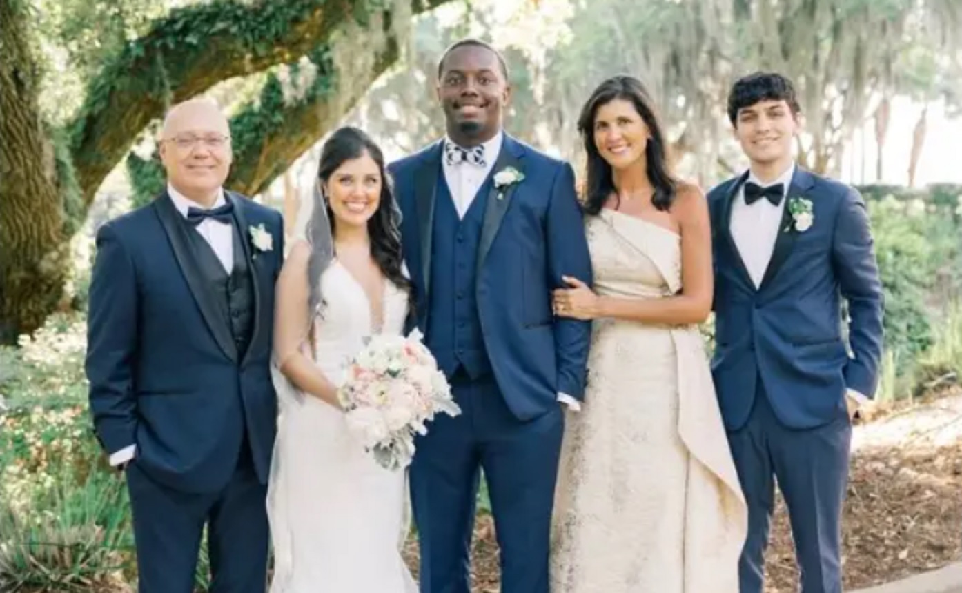 nikki haley daughter wedding white dress contoversy